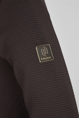 Eskadron Heritage Teddy Zip Shirt - Black Truffle